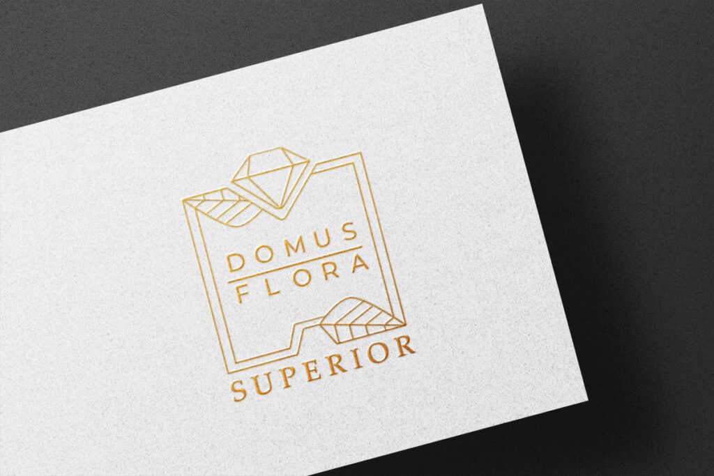 DomusFlora Superior - logo design